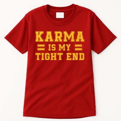 Karma Is My Tight End Tall T-Shirt