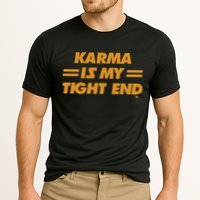 Karma Is My Tight End Kansas Cooling Performance Crew T-Shirt