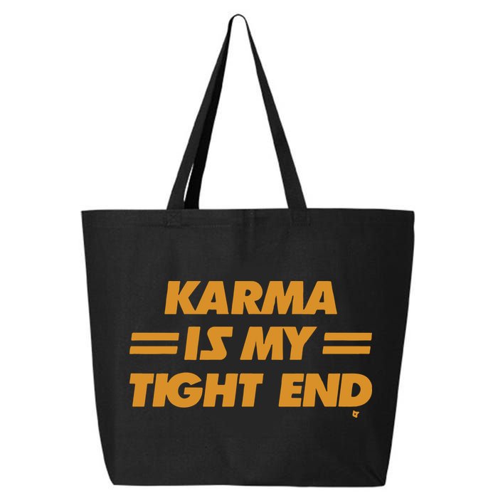 Karma Is My Tight End Kansas 25L Jumbo Tote