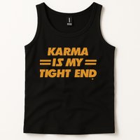 Karma Is My Tight End Kansas Tank Top