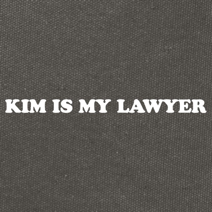 Kim Is My Lawyer Funny Trending Cotton Canvas Backpack