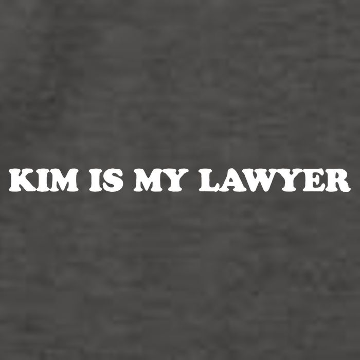 Kim Is My Lawyer Kim Kardashian Funny Trending Vector Backpack