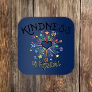 KINDNESS Is Magical Motivational Positive Message Coaster