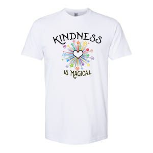 KINDNESS Is Magical Motivational Positive Message Softstyle CVC T-Shirt