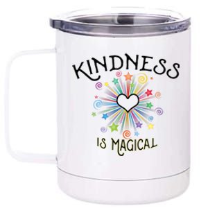 KINDNESS Is Magical Motivational Positive Message 12 oz Stainless Steel Tumbler Cup