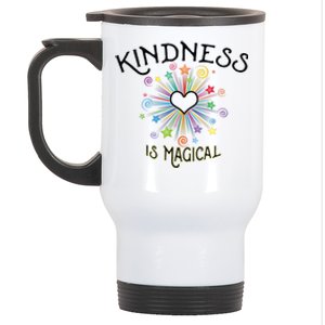 KINDNESS Is Magical Motivational Positive Message Stainless Steel Travel Mug