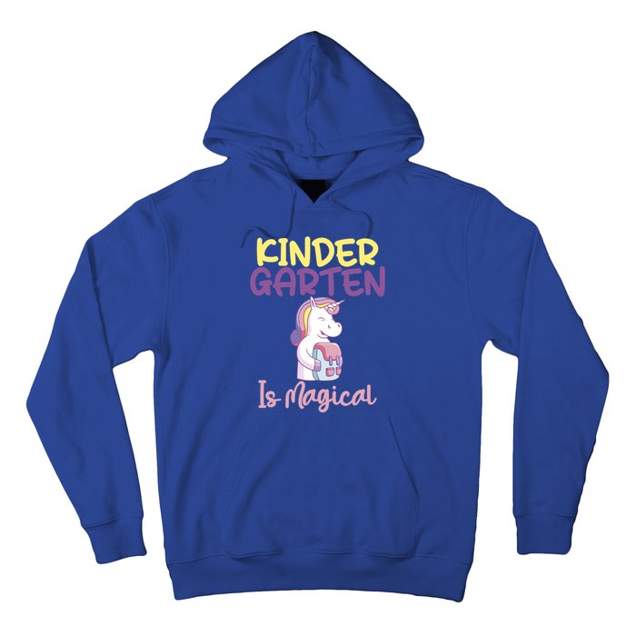 Kindergarten Is Magical Unicorn Gift Hoodie