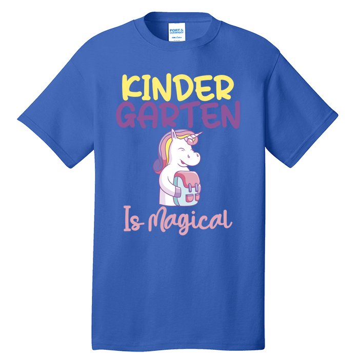 Kindergarten Is Magical Unicorn Gift Tall T-Shirt