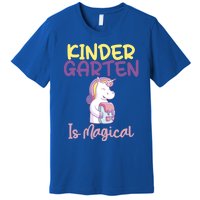 Kindergarten Is Magical Unicorn Gift Premium T-Shirt