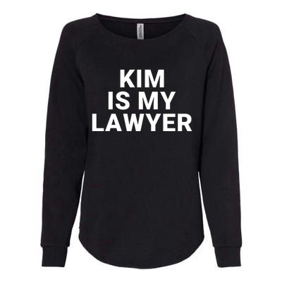 Kim Is My Lawyer 1 Womens California Wash Sweatshirt