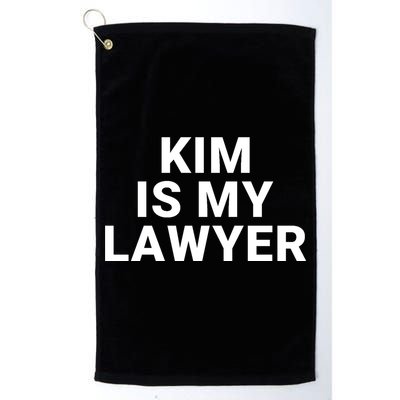 Kim Is My Lawyer 1 Platinum Collection Golf Towel