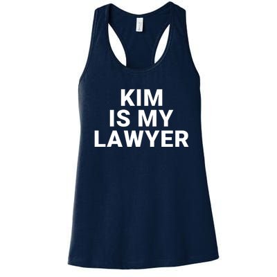 Kim Is My Lawyer 1 Women's Racerback Tank