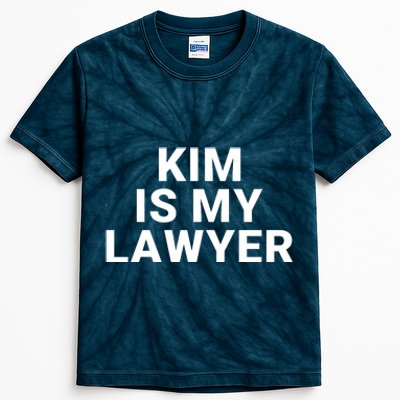 Kim Is My Lawyer 1 Kids Tie-Dye T-Shirt