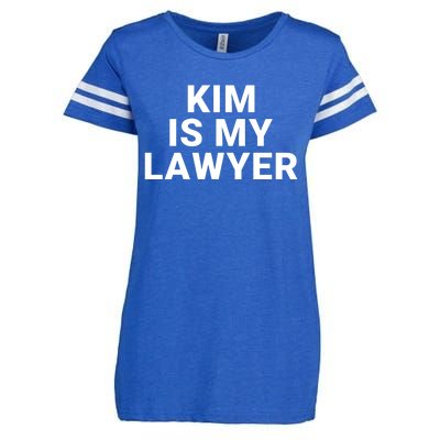 Kim Is My Lawyer 1 Enza Ladies Jersey Football T-Shirt