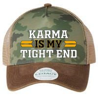Karma Is My Tight End Legacy Tie Dye Trucker Hat