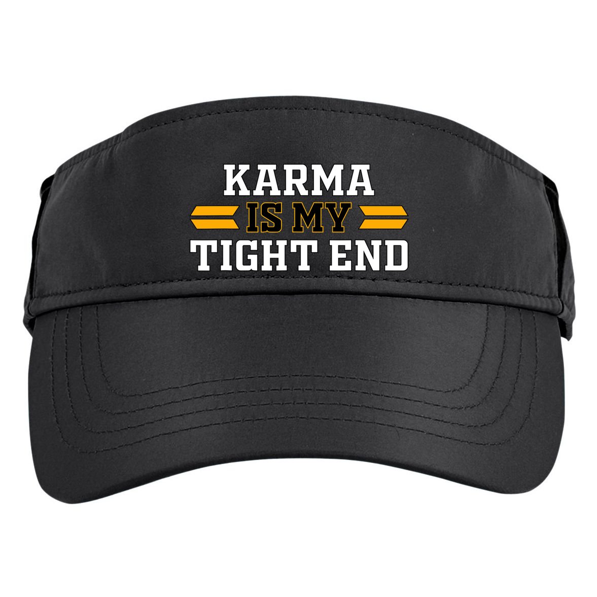 Karma Is My Tight End Adult Drive Performance Visor