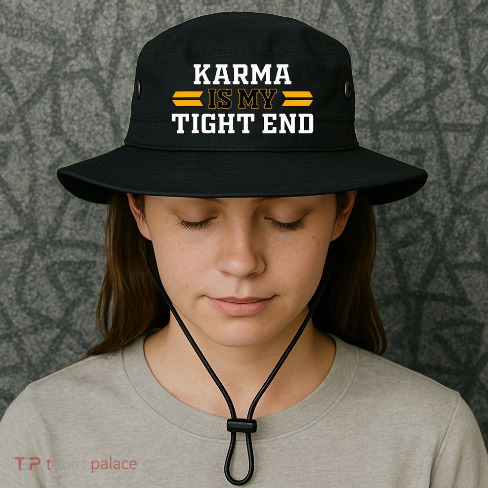 Karma Is My Tight End Bucket Hat