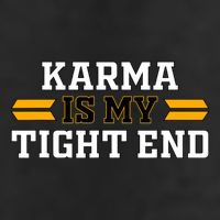 Karma Is My Tight End 15oz Campfire Ceramic Mug