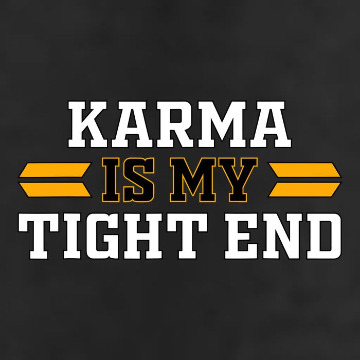 Karma Is My Tight End 15oz Campfire Ceramic Mug