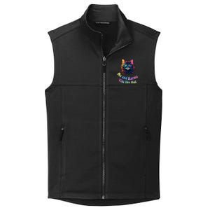 Karma Is My Boyfriend Me And Karma Vibe Like That Cat Lover Collective Smooth Fleece Vest