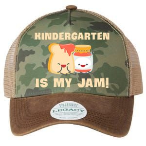 Kindergarten Is My Jam Funny Kindergarten Teachers Gift Legacy Tie Dye Trucker Hat