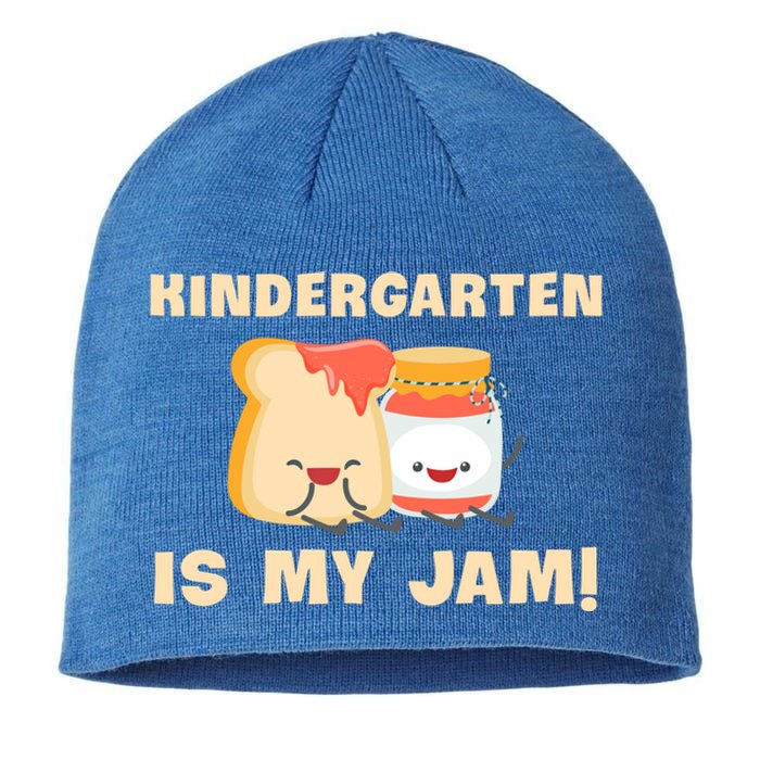 Kindergarten Is My Jam Funny Kindergarten Teachers Gift Sustainable Beanie