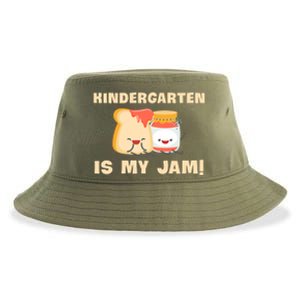 Kindergarten Is My Jam Funny Kindergarten Teachers Gift Sustainable Bucket Hat