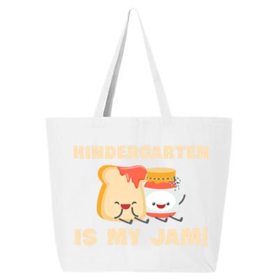 Kindergarten Is My Jam Funny Kindergarten Teachers Gift 25L Jumbo Tote