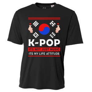 Kpop Is Not Just Music Kpop ItS My Life Attitude Cooling Performance Crew T-Shirt