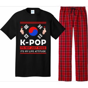 Kpop Is Not Just Music Kpop ItS My Life Attitude Pajama Set