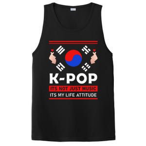 Kpop Is Not Just Music Kpop ItS My Life Attitude PosiCharge Competitor Tank