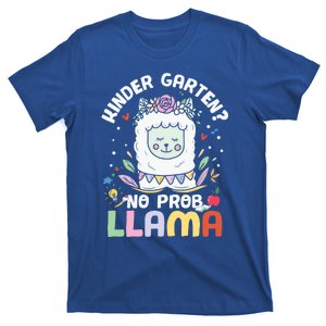 Kindergarten Is No Prob Llama Cute Kindergarten Great Gift T-Shirt