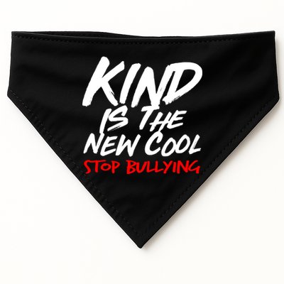 Kind Is The New Cool Stop Bullying USA-Made Doggie Bandana