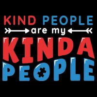 Kind People Are My Kinda People Autism Awareness Backpack