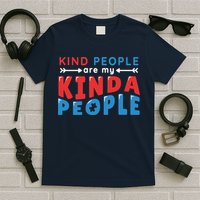 Kind People Are My Kinda People Autism Awareness T-Shirt