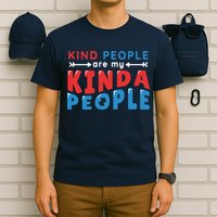 Kind People Are My Kinda People Autism Awareness T-Shirt