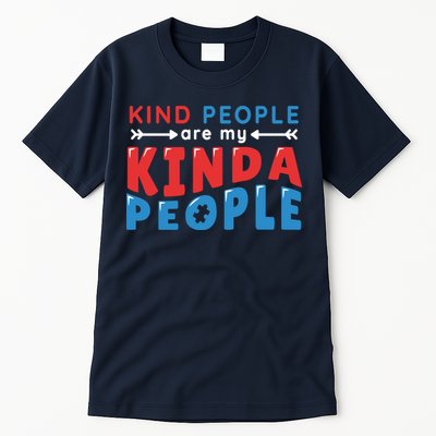 Kind People Are My Kinda People Autism Awareness Tall T-Shirt