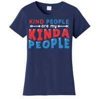 Kind People Are My Kinda People Autism Awareness Women's T-Shirt