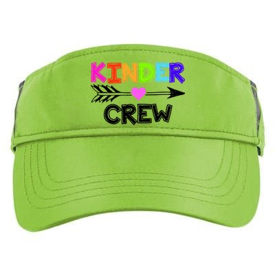 Kinder Crew Kindergarten Teacher Adult Drive Performance Visor