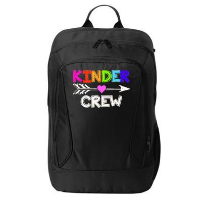 Kinder Crew Kindergarten Teacher City Backpack