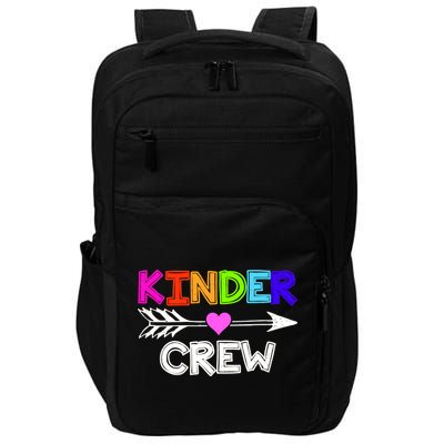 Kinder Crew Kindergarten Teacher Impact Tech Backpack