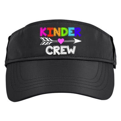 Kinder Crew Kindergarten Teacher Adult Drive Performance Visor