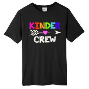 Kinder Crew Kindergarten Teacher Tall Fusion ChromaSoft Performance T-Shirt