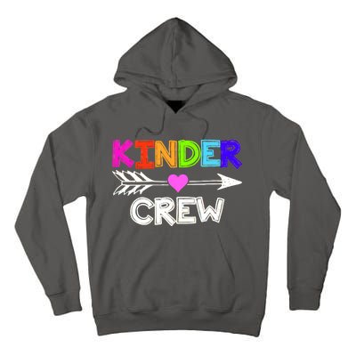 Kinder Crew Kindergarten Teacher Tall Hoodie