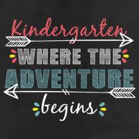 Kindergarten Back To School Adventure  7 Panel Mesh Trucker Snapback Hat