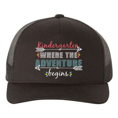 Kindergarten Back To School Adventure  Yupoong Adult 5-Panel Trucker Hat