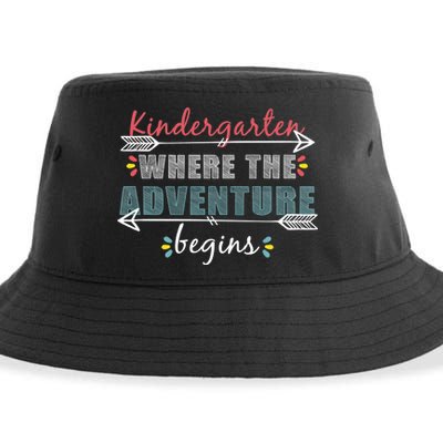 Kindergarten Back To School Adventure  Sustainable Bucket Hat