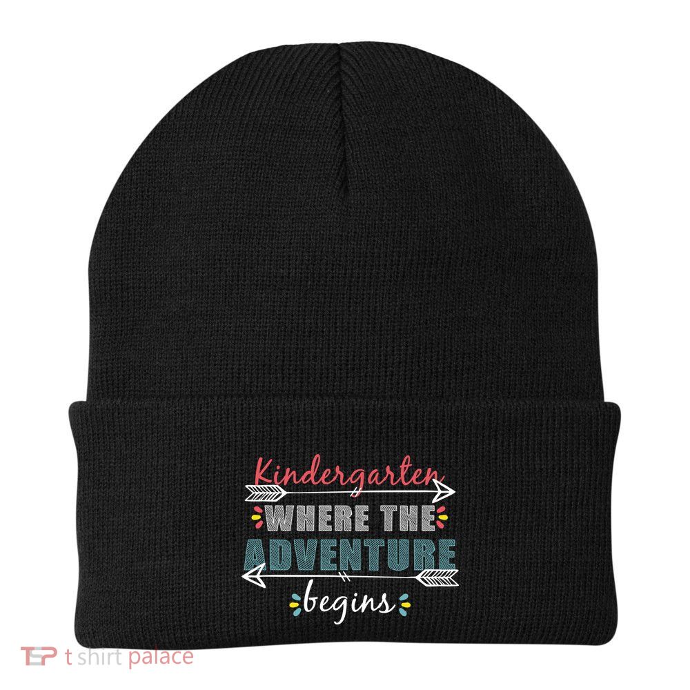 Kindergarten Back To School Adventure  Knit Cap Winter Beanie