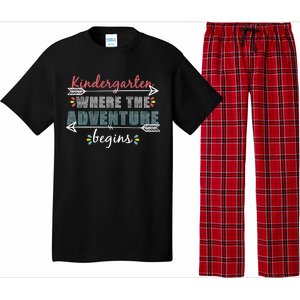 Kindergarten Back To School Adventure  Pajama Set