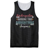 Kindergarten Back To School Adventure  Mesh Reversible Basketball Jersey Tank